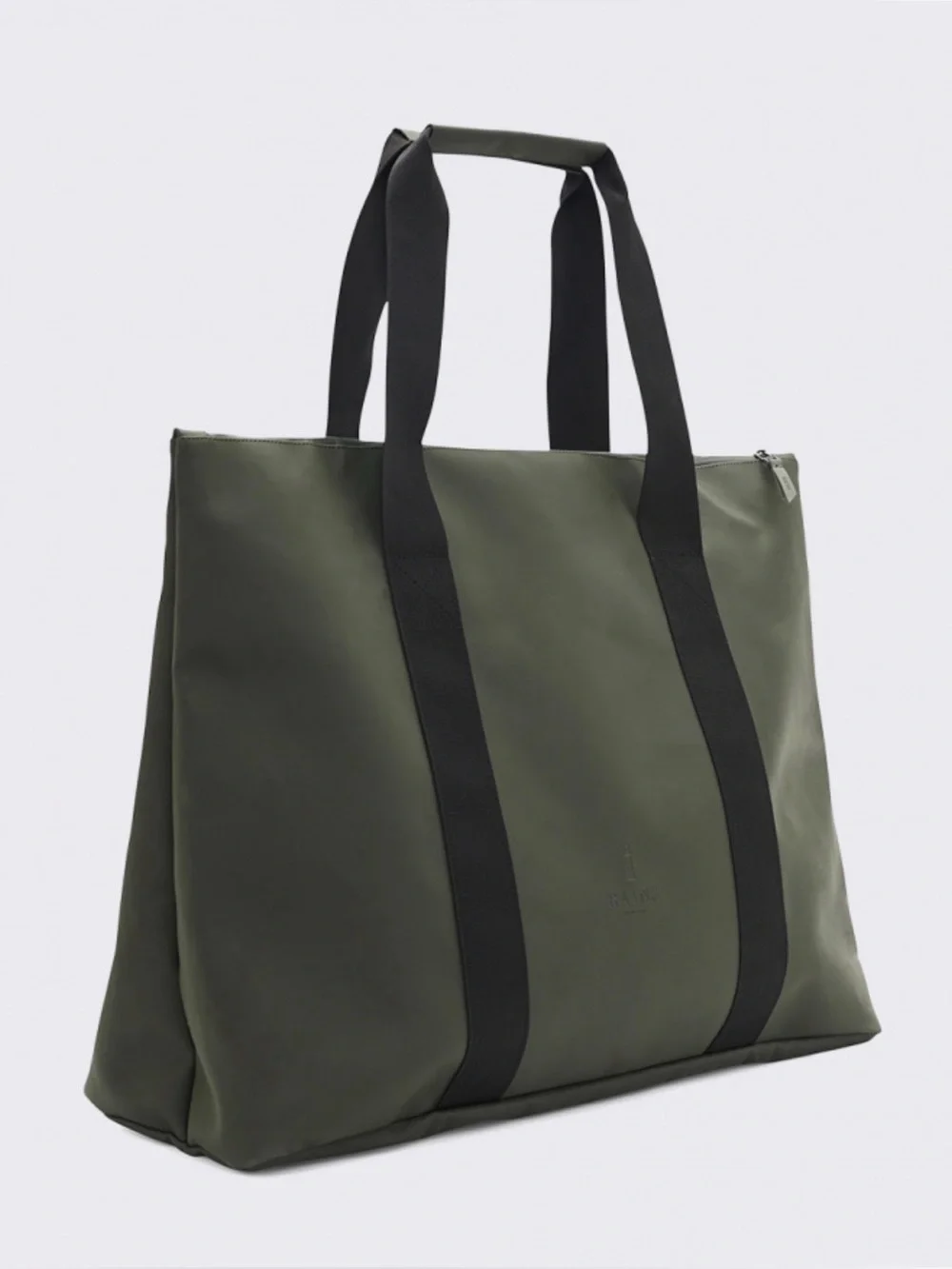RAINS Large Weekend Waterproof Tote in Green